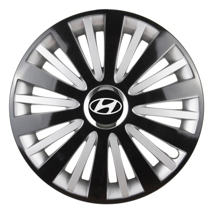 Set 4 Capace Roti, potrivite jantelor de R15, pentru Hyundai, model falcon dual