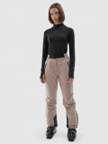 Pantaloni de schi 4FPro membrana Dermizax&reg; 20000 pentru femei - bej, 4F Sportswear