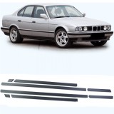 Set de 8 bucati de benzi decorative pentru usi, potrivite pentru BMW Seria 5 E34 88-96 Performance AutoTuning