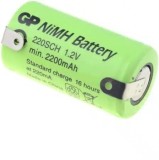 Accu.GP.SubC 1.2V 2.2Ah Ni-MH cu terminale