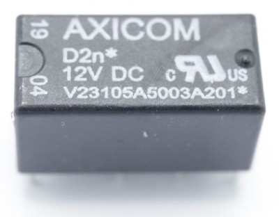 12VDC 3A-250VAC RELAIS, 2 WECHSLER, V23105-A5003-A201 8-1393792-8 TE CONNECTIVITY foto