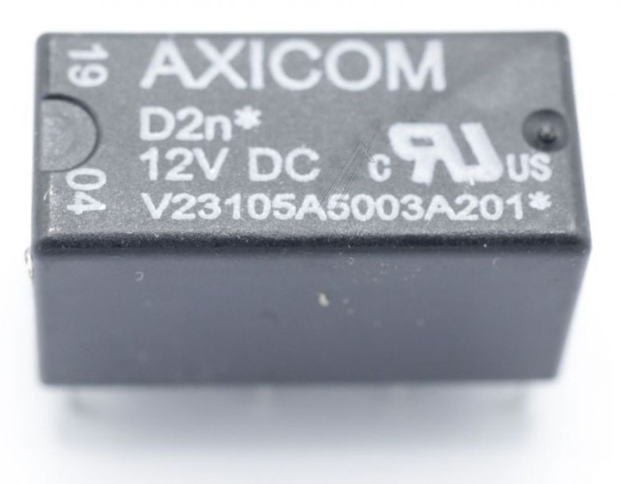 12VDC 3A-250VAC RELAIS, 2 WECHSLER, V23105-A5003-A201 8-1393792-8 TE CONNECTIVITY