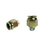 Mufa rapida dreapta metalica fi 10 cu filet 1/8, Breckner