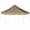 vidaXL Foi?or pliabil hexagonal pop-up gri taupe 3,6x3,1 m 220g/m?
