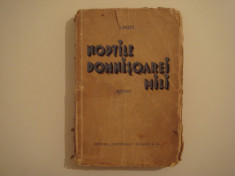 Noptile domnisoarei Mili - I. Peltz Editura Universala Alcalay &amp;amp; Co. 1935 foto