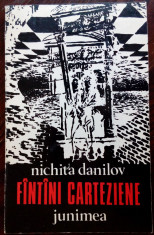 NICHITA DANILOV-FANTANI CARTEZIENE/VERSURI/DEBUT 1980/DEDICATIE PT RADU PETRESCU foto