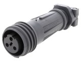 Conector Circular Mufă Mamă 3 PIN Filet Exterior