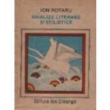 Analize literare si stilistice editia a IV-a, revazuta si adaugita