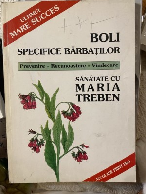 Maria Treben - Boli specifice barbatilor 1996 Acolade Print pro foto