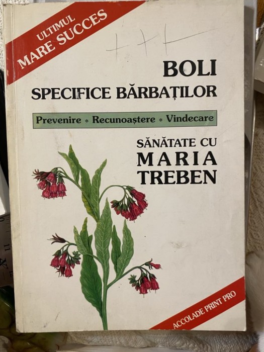 Maria Treben - Boli specifice barbatilor 1996 Acolade Print pro