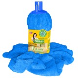 Rezerva mop Brilli Balerina, microfibra, suprafete sensibile, albastru