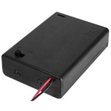Suport Baterii 3xR6 (AA) cu Intrerupator, Carcasa