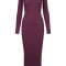 Ladies Long Turtleneck Dress