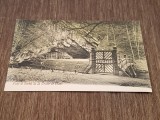 Belgia Carte Poștală Veche &ndash; Grota de la Han, Poartă și Pod de Intrare, Fotografie Sepia