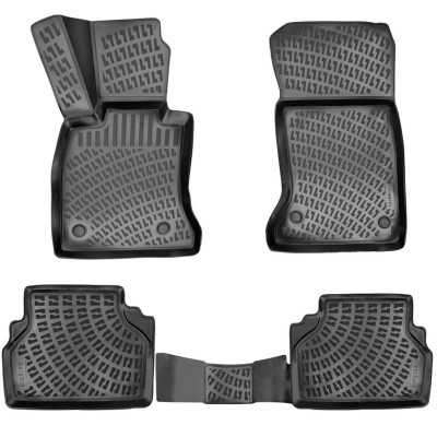 Set Covorase Auto Cauciuc Umbrella Pentru Bmw 7 Class F01 2008-2015 foto
