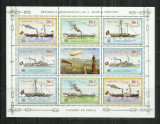 V 153 - VAPOARE, NAVE - SAO TOME E PRINCIPE - BLOC NESTAMPILAT, MNH