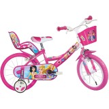 Bicicleta copii Dino Bikes 14&#039; Princess