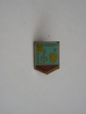 QW9 J 80 - Insigna - tematica pionieri - Pionier interpret locul II