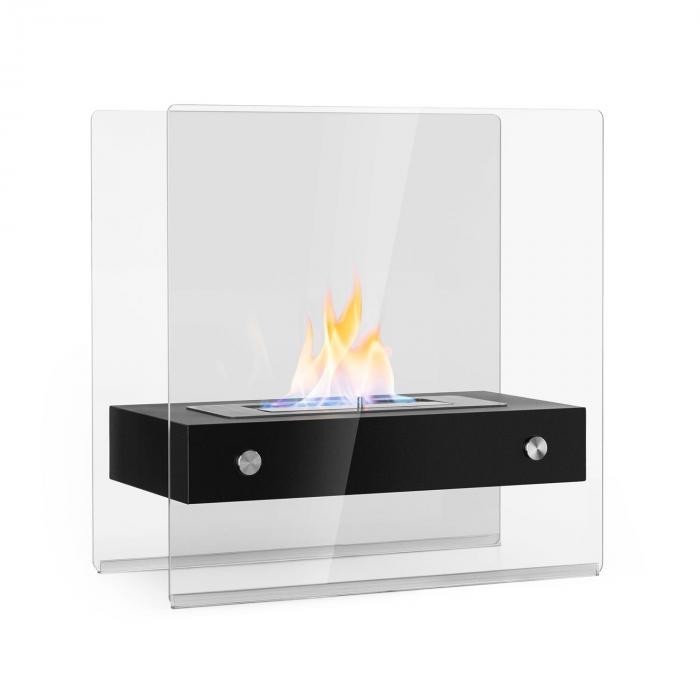 OneConcept Phantasma Glassy, Șemineu din sticlă cu etanol, arzător din oțel inoxidabil, fără fum, oțel inoxidabil OneConcept Phantasma Glassy, Șemineu din sticlă cu etanol, arzător din oțel inoxidabil, fără fum, oțel inoxidabil