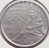 2664 San Marino 100 Lire 1980 Olympics &ndash; Archery km 108