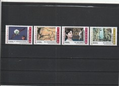 ROMANIA 2001 LP 1553 MILENIUM SECOLUL XX I SERIE MNH NESTAMPILATA