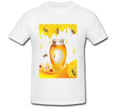 Tricou &amp;quot; Honey and bees &amp;quot; foto