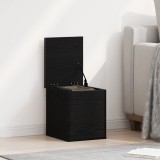 vidaXL Ladă depozitare, stejar negru, 30x35x35 cm, lemn prelucrat
