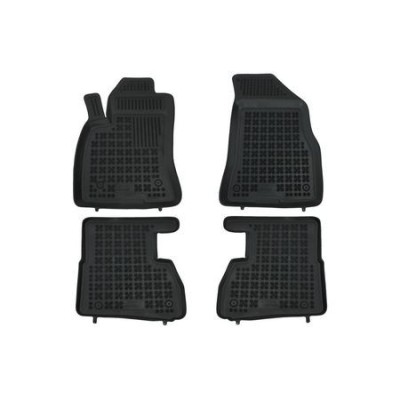 Set covorase auto din cauciuc Doblo (152/263), 01.2010-12.2014; Opel Combo, 11.2011-12.2018, negru, 4 bucati foto