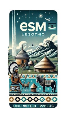 eSIM Lesotho, Unlimited Plus, 30 Days foto