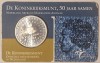 Olanda, Netherlands, 5 euro 2004, KM#253, argint, comemorativa, CARD, Europa