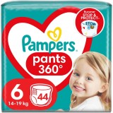 Scutece Pampers Active Baby Pants 6 Jumbo Pack, 44 bucati