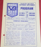 Program meci fotbal VICTORIA Bucuresti - CORVINUL HUNEDOARA (31.08.1988)