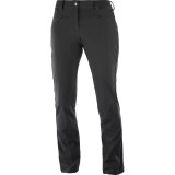 Pantaloni Dama Salomon WAYFARER LT W Black, Marimea 40, Stretch, Protectie UV, Drumetii Montane