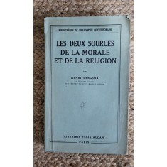 Les deux sources de la morale et de la religion- Henri Bergson ,1939