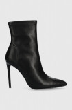 Steve Madden botine Vanya femei, culoarea negru, cu toc cui