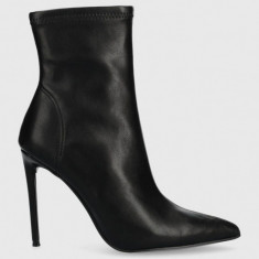 Steve Madden botine Vanya femei, culoarea negru, cu toc cui