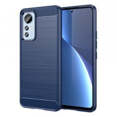Husa Xiaomi 12 Lite 5G TPU Carbon Albastra foto