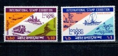 Bangladesh 1980 - Transport, expo Londra, serie neuzata foto