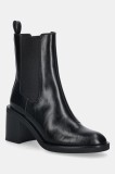 HUGO cizme Nalie culoarea negru, cu toc drept, 50552697