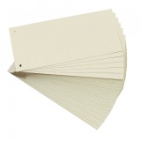 Cumpara ieftin Intercalator carton Herlitz, 10,5 x 24 cm, Bej, 100 buc
