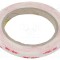 Bandă de fixare 3M, 9mm x 5,5m, acril albă, rezistentă la temperaturi -35&divide;90&deg;C