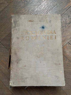 Dimitrie Gusti Enciclopedia Romaniei volumul III foto