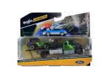 Set Maisto Elite Transport camion cu rampa si Ford Bronco Wildtrak 1:64