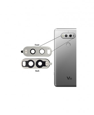 Geam Camera LG V20 Argintiu foto