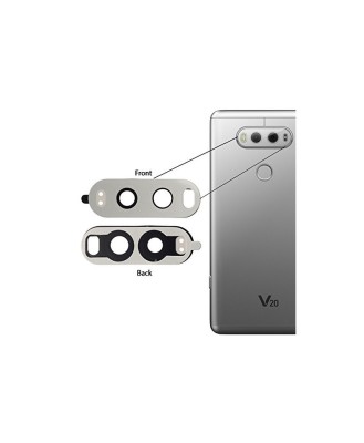 Geam Camera Pentru LG V20 Argintiu foto
