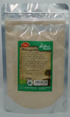 Pudra Ashwaganda Eco Paradisul Verde 125gr foto