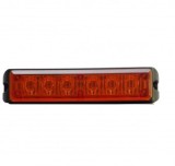 Stroboscop Auto Profesional 6 LED FWL Galben MTX, Avertizare, Girofar, Tuning, 12W, ECE R65, IP67, Fabricat in Romania