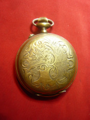Ceas de Buzunar Roscopf patent- pt. piese ,capace si cadran frumos ornamentat foto