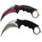 Set doua cutite karambit DEPOX&reg;, Comando Specialist, otel inoxidabil, multicolor, 20 cm