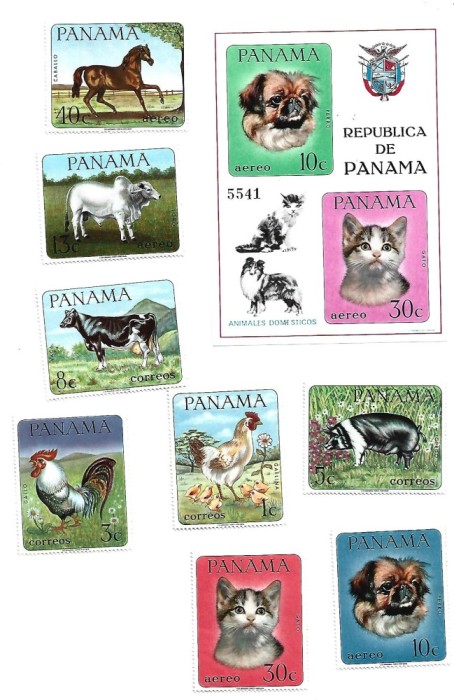 panama animale mnh